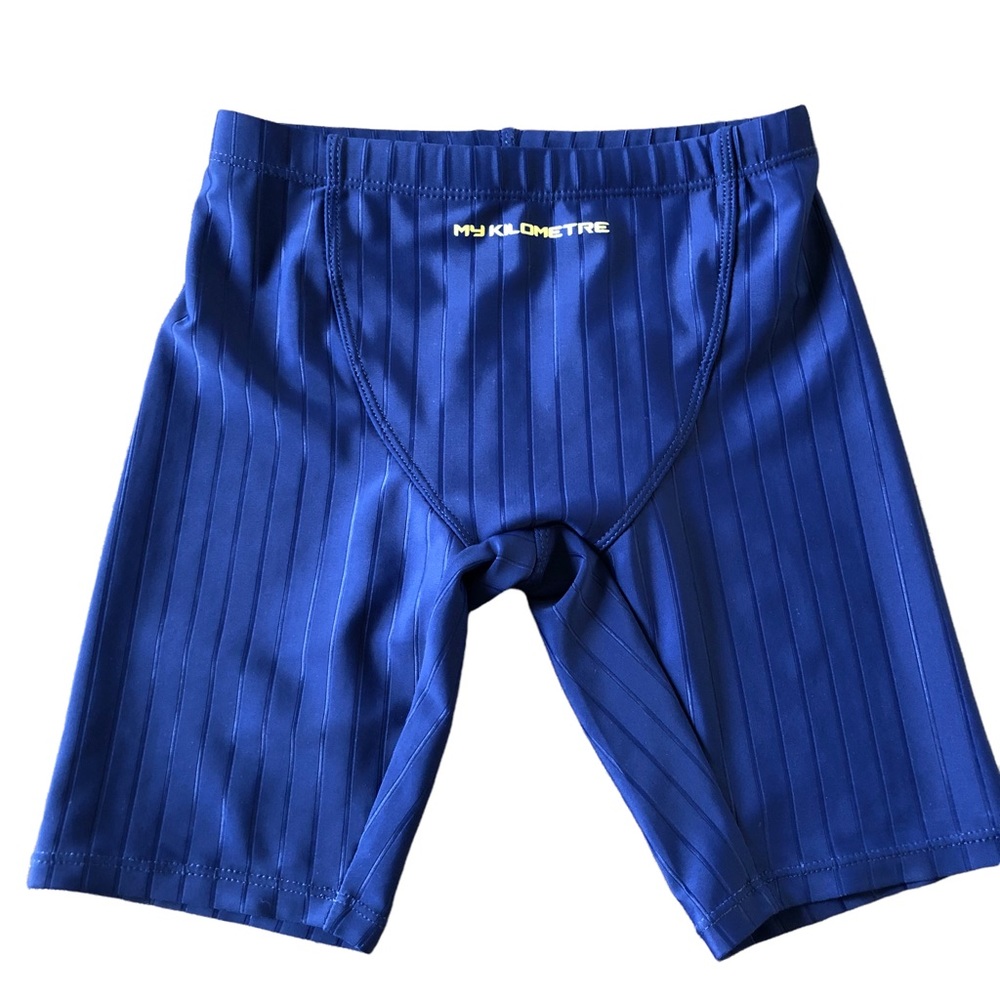 My Kilometre Boys S/M Compression Swim Shorts Training Race Competitive